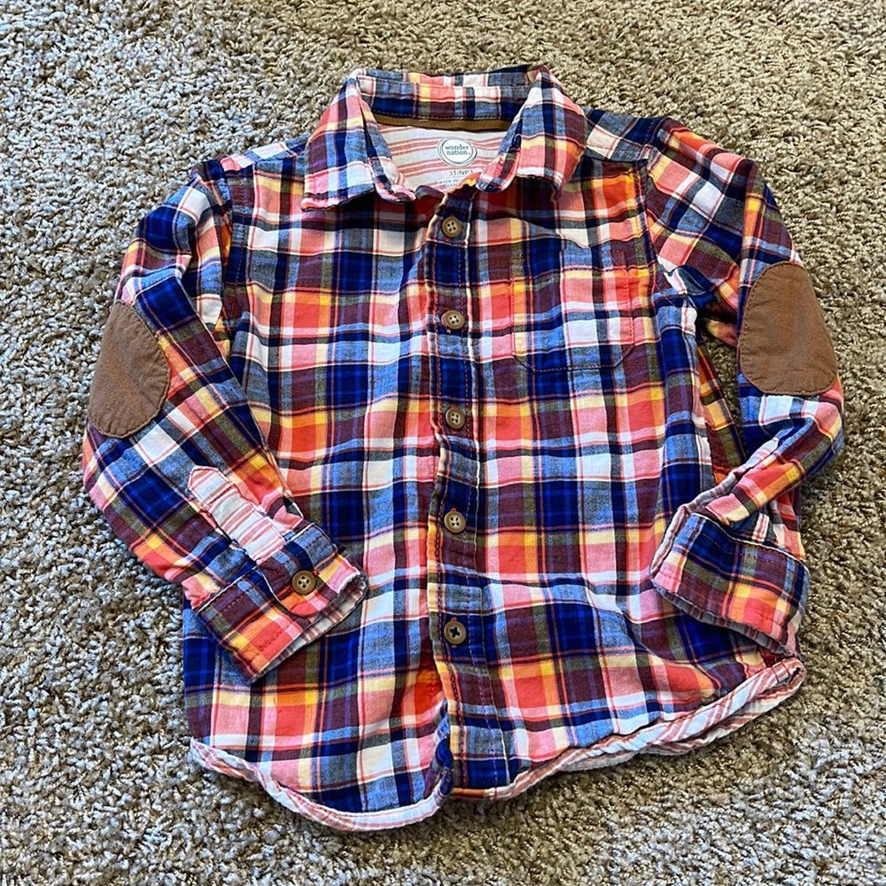 Wonder Nation Boys Button Down
